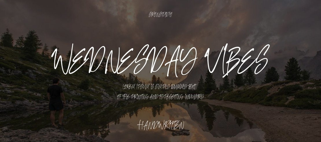 Wednesday Vibes Font