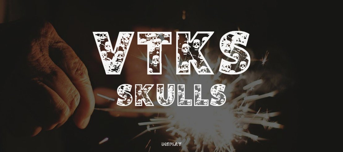 VTKS Skulls Font