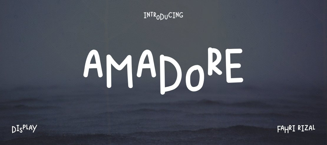 AMADORE Font