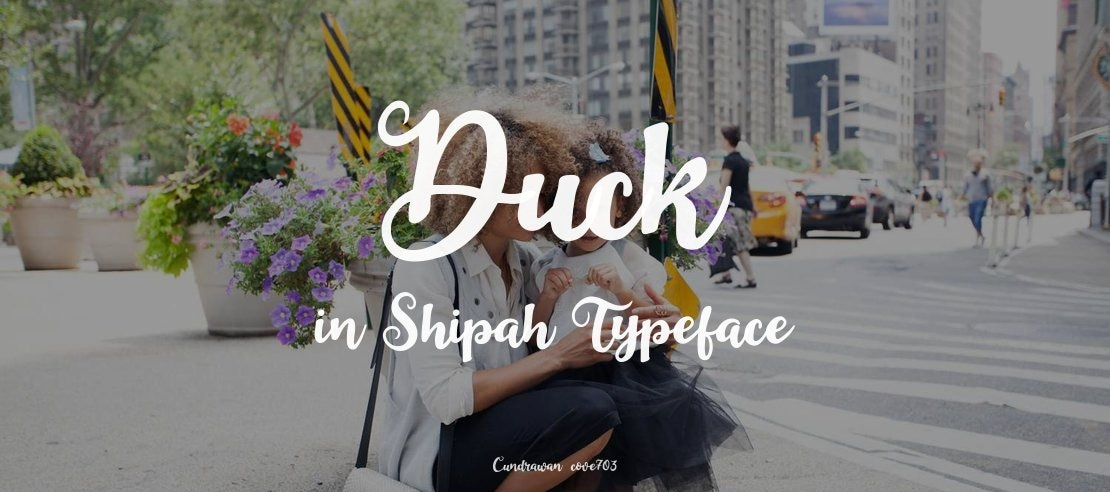 Duck in Shipah Font Family