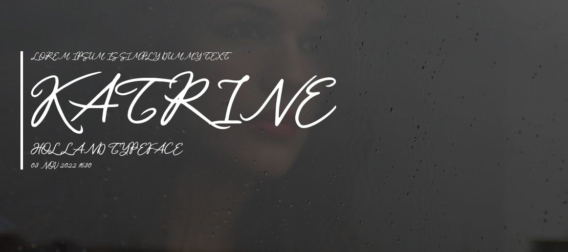 Katrine Holland Font