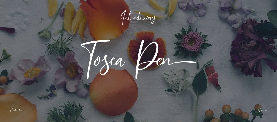 Tosca Pen Font