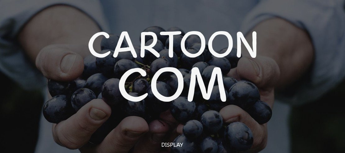 Cartoon Com Font