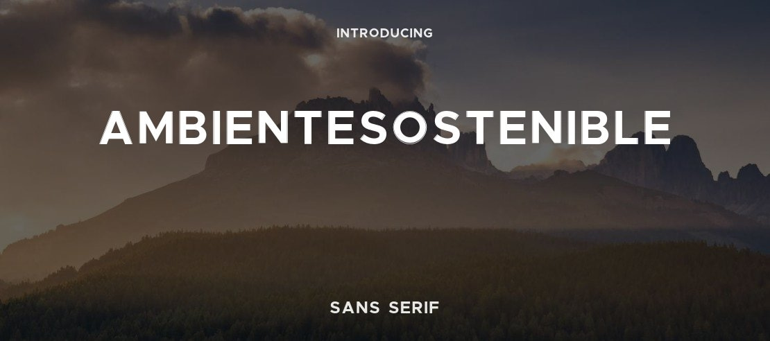 AmbienteSostenible Font