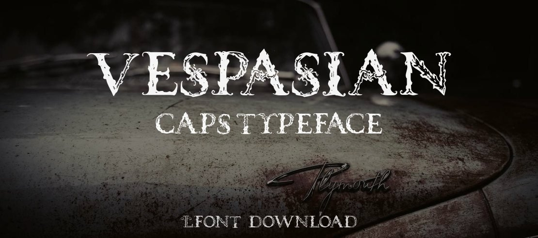 Vespasian Caps Font