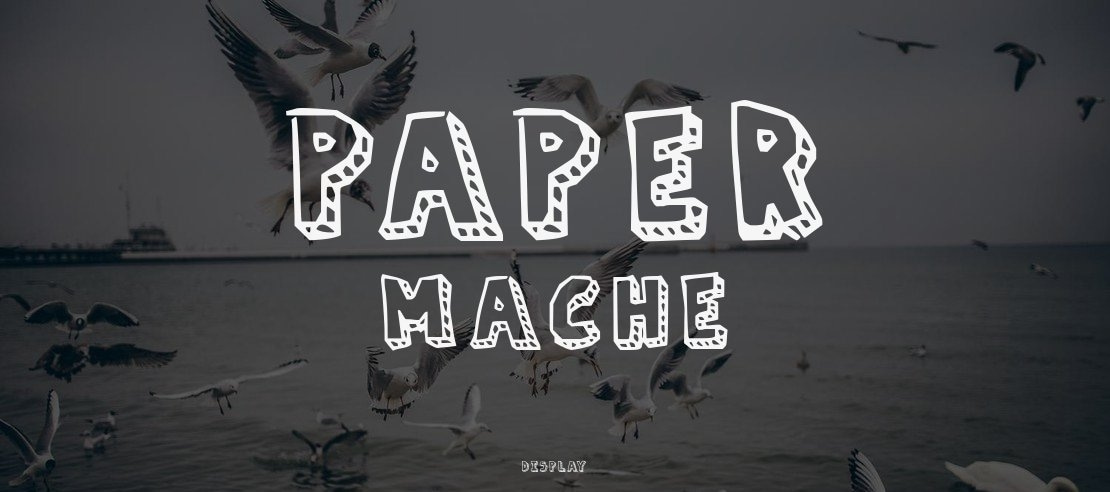 Paper Mache Font