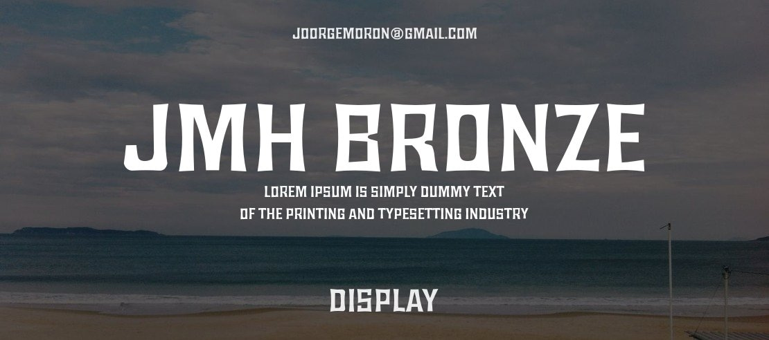 JMH Bronze Font Family