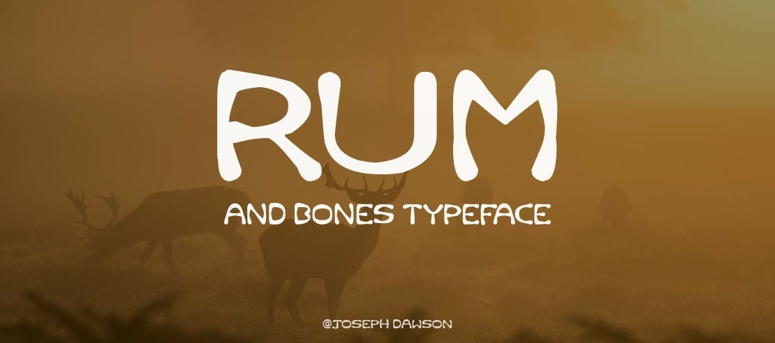 Rum and Bones Font Family