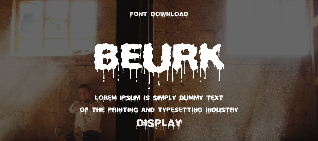 Beurk Font