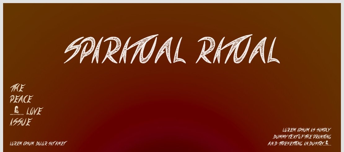 Spiritual Ritual Font