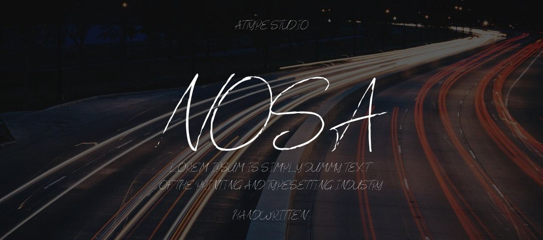 Nosa Font