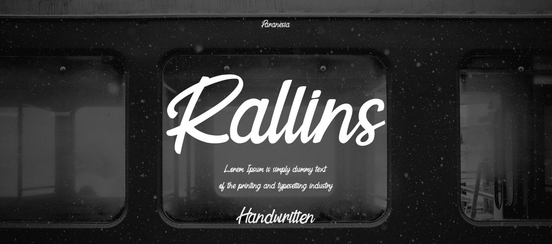Rallins Font