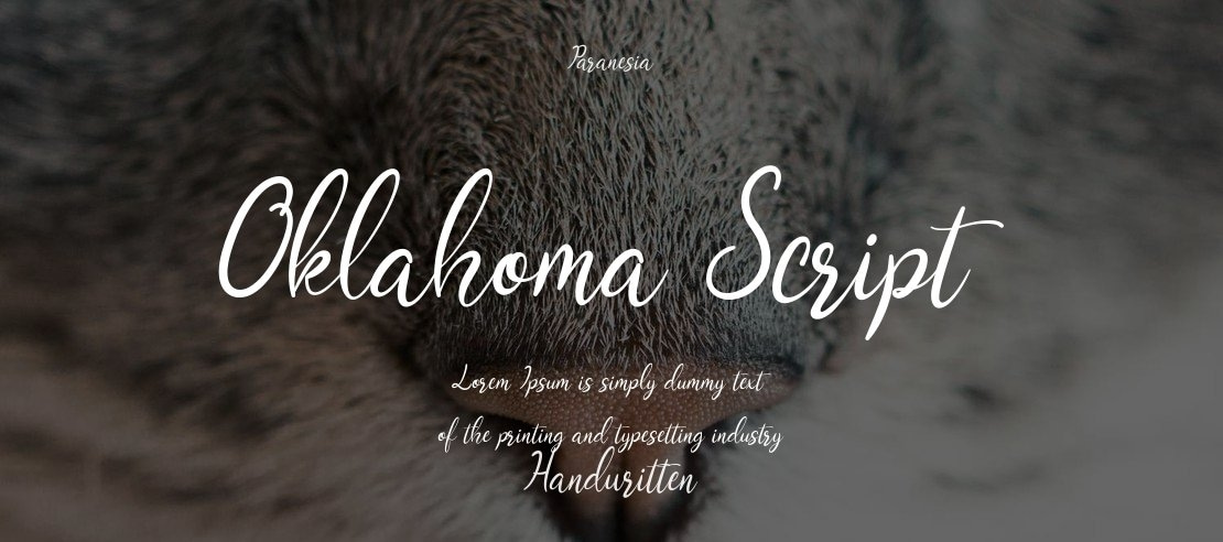 Oklahoma Script Font