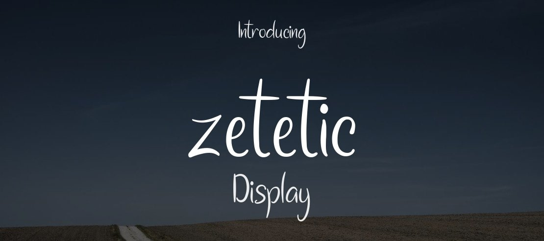 zetetic Font