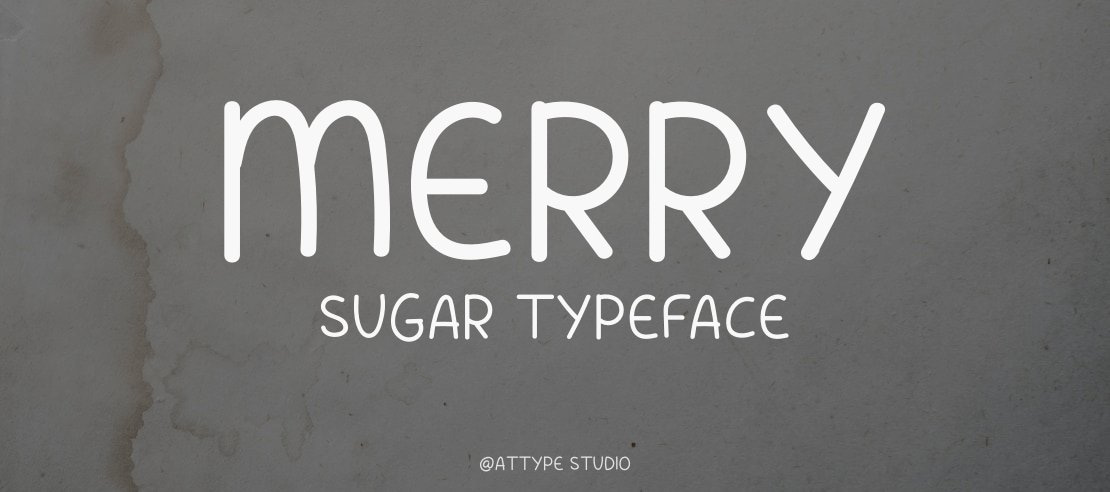 Merry Sugar Font Family