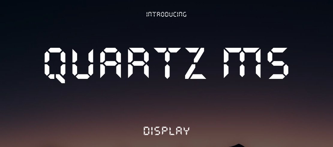 Quartz MS Font