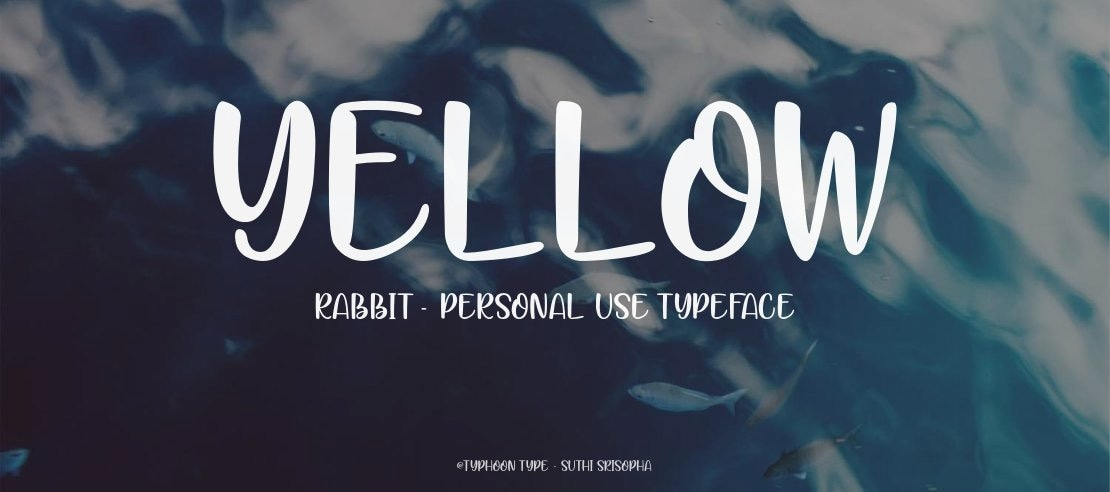 Yellow Rabbit - Personal Use Font