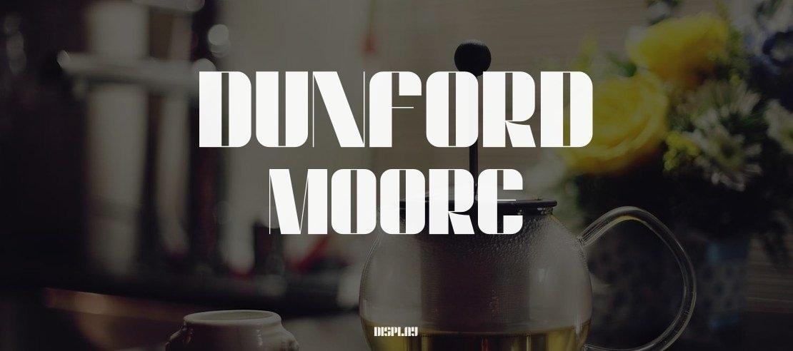 Dunford moore Font Family