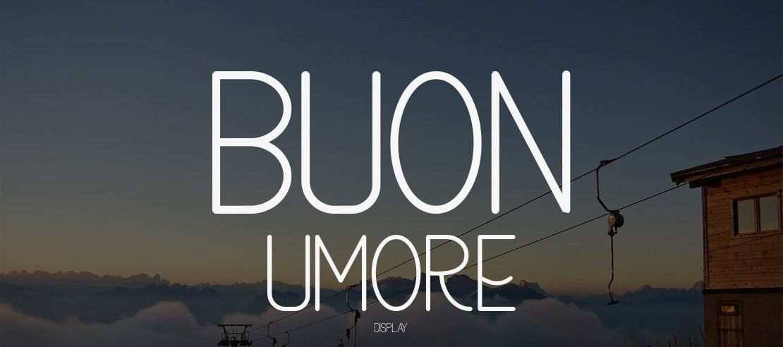 Buon Umore Font Family
