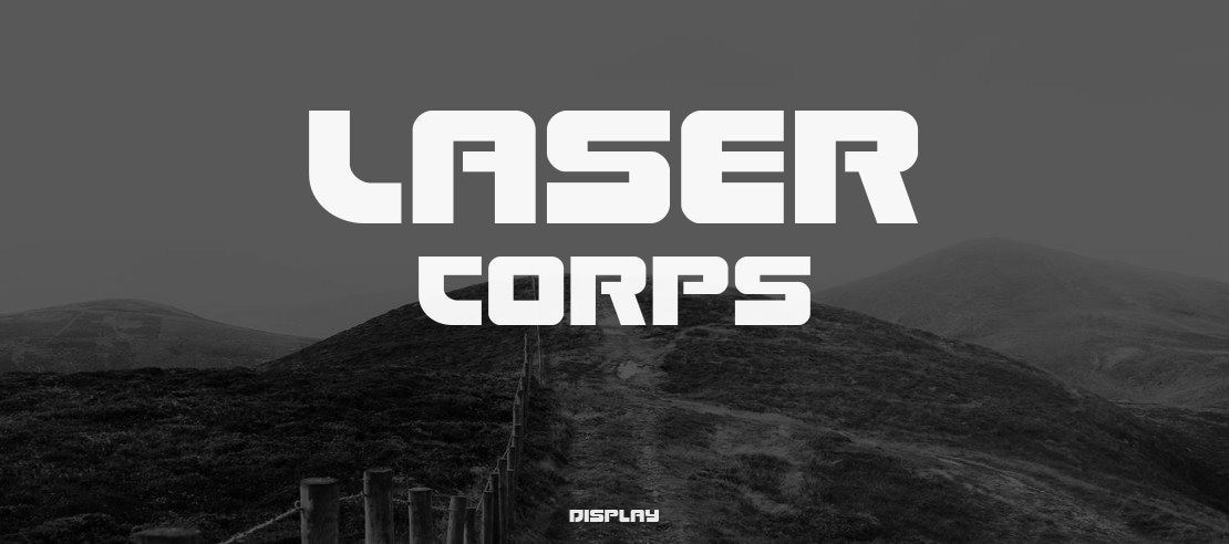 Laser Corps Font Family