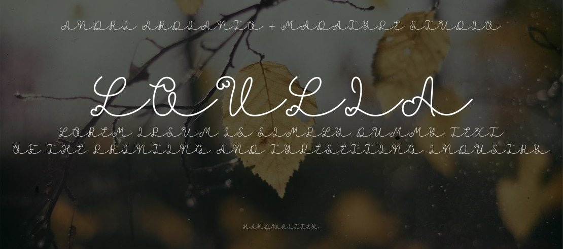 Lovlia Font