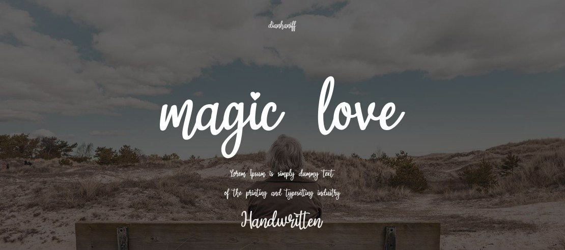 magic love Font