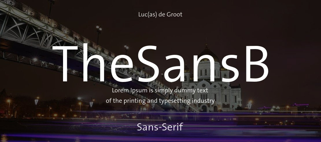 TheSansB Font Family