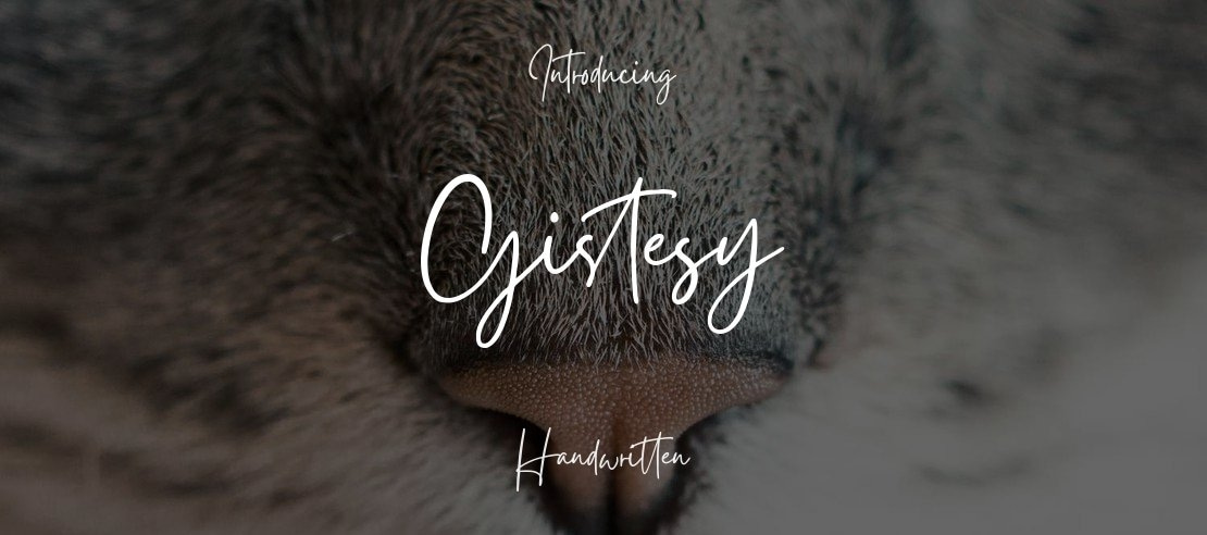 Gistesy Font