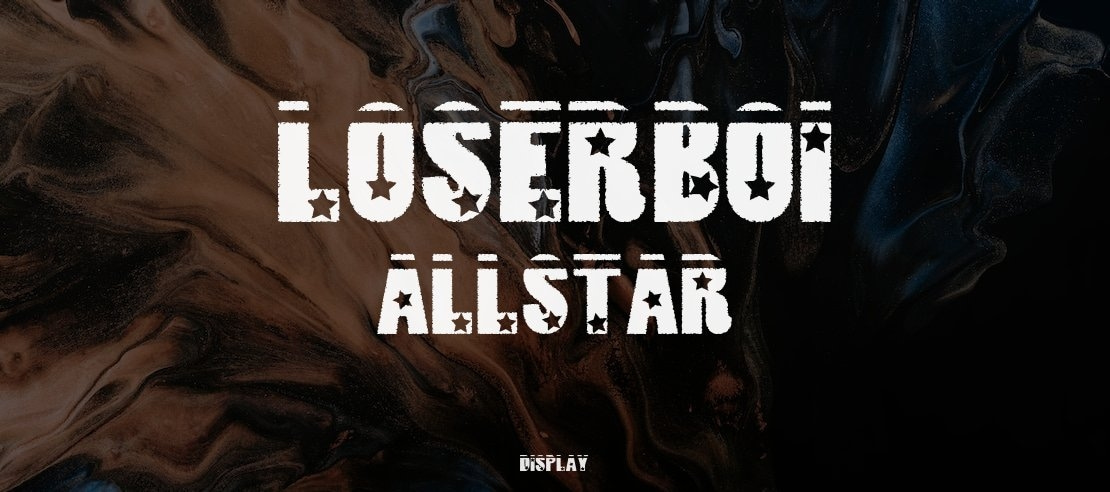 Loserboi Allstar Font