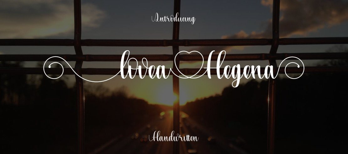 Lovea Hegena Font