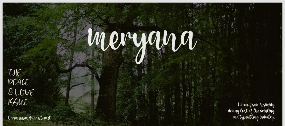 meryana Font