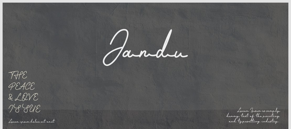 Jandu Font
