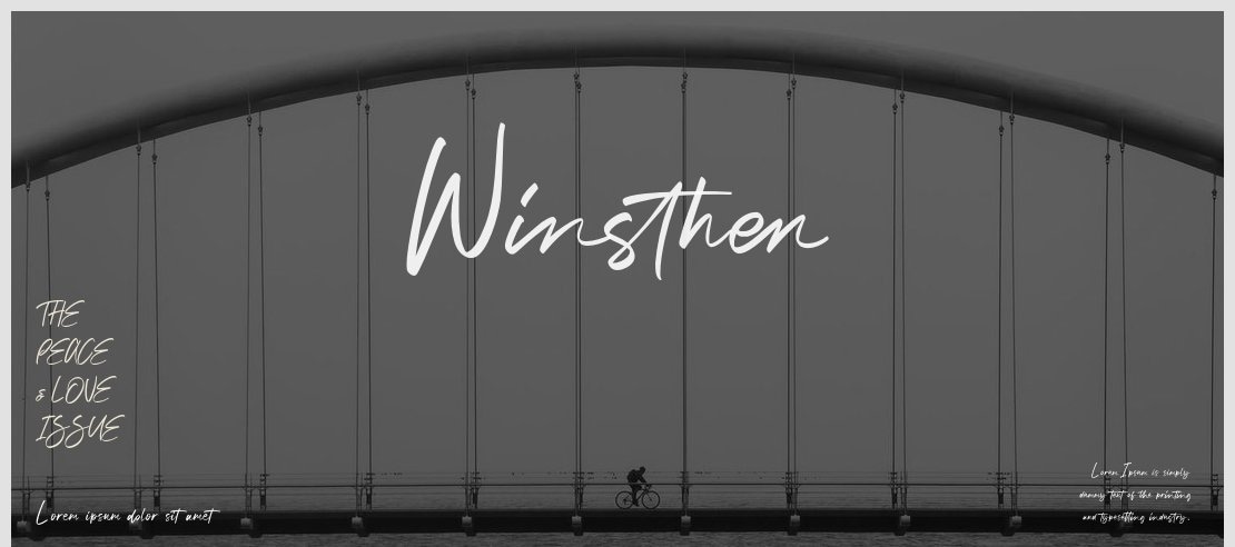 Winsthen Font