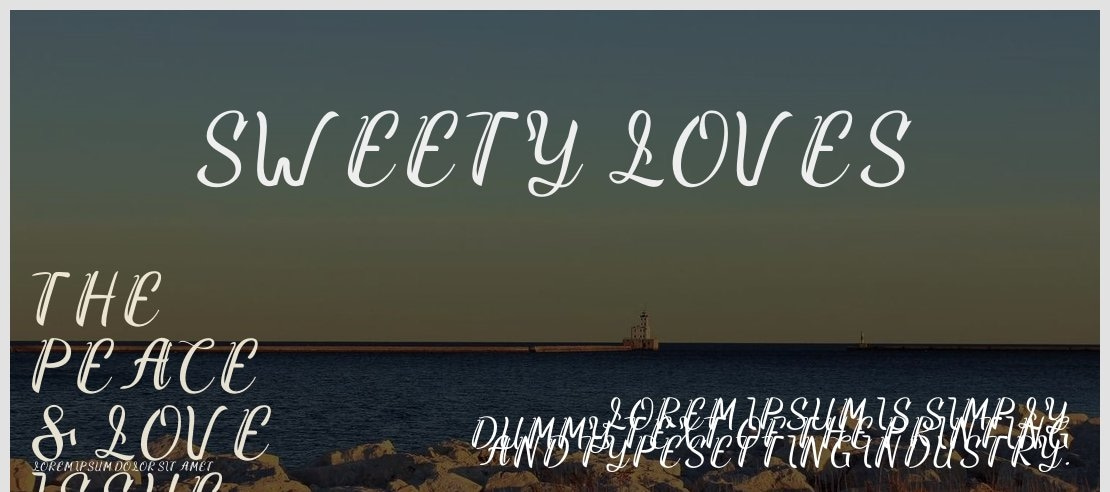 Sweety Loves Font