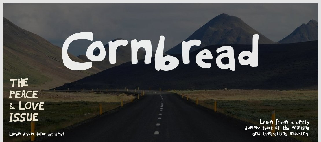 Cornbread Font