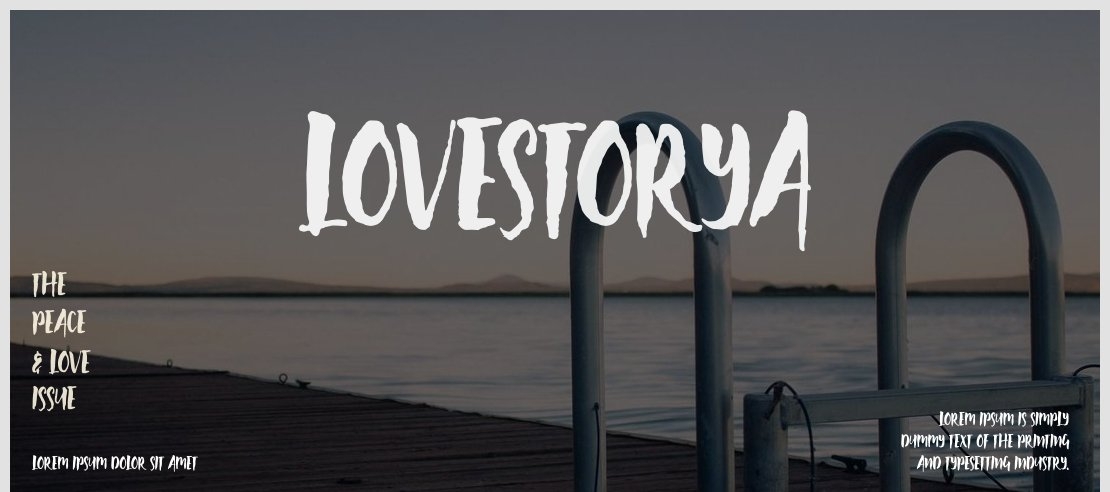 Lovestorya Font