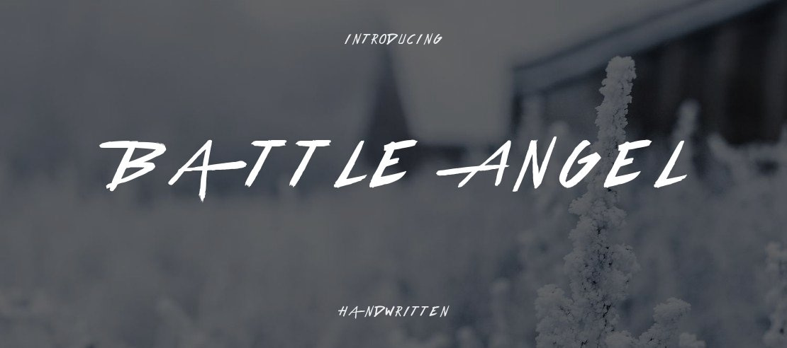 Battle Angel Font