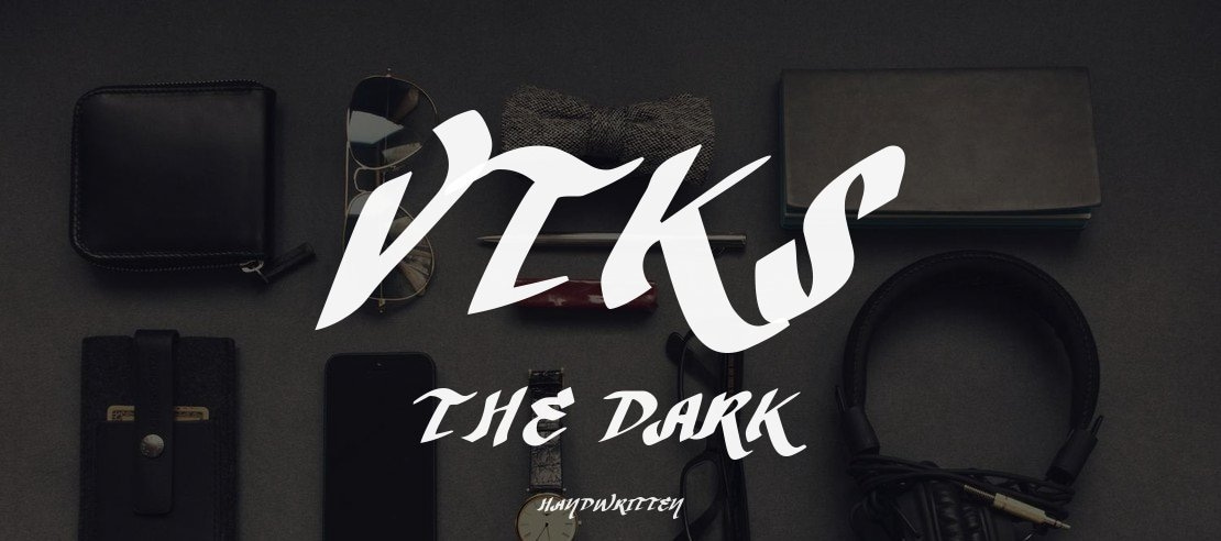 Vtks The Dark Font