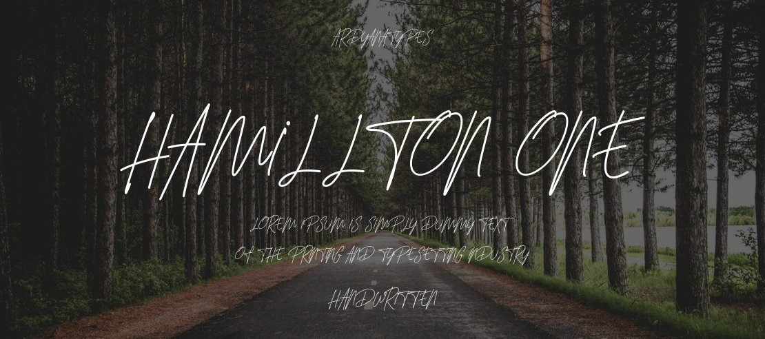 Hamillton One Font