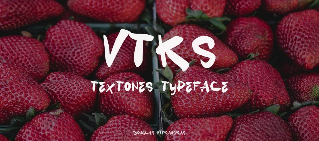 Vtks Textones Font