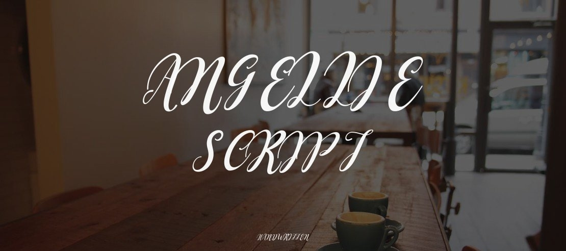 Angellie Script Font