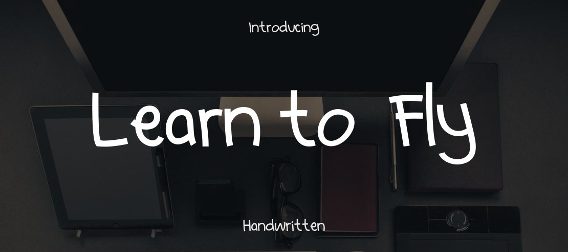 Learn to  Fly Font