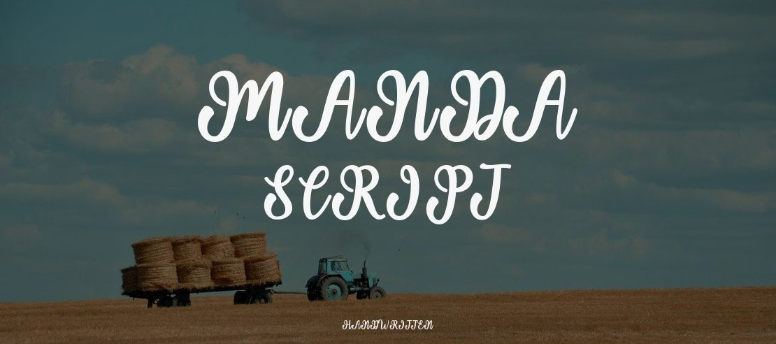 Manda Script Font