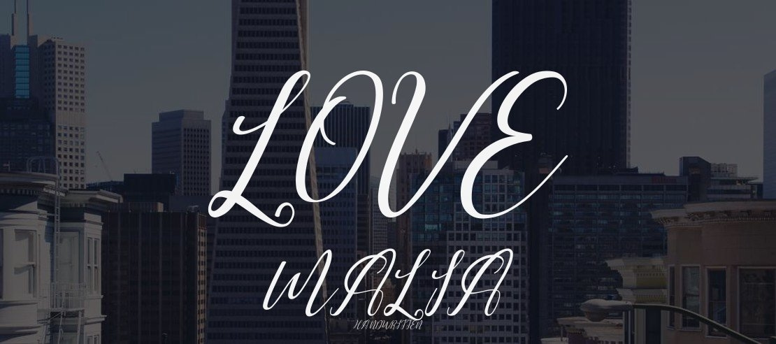 love malia Font