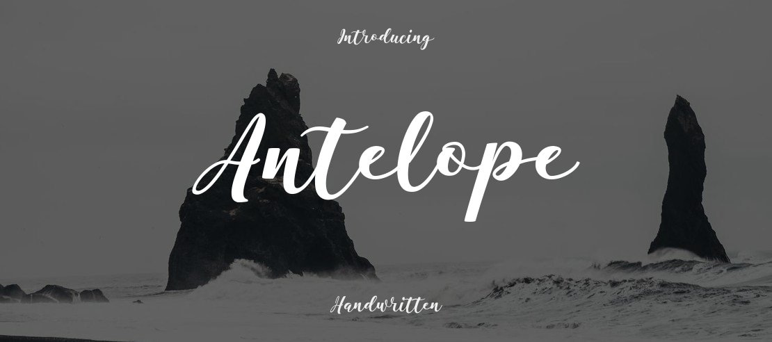 Antelope Font