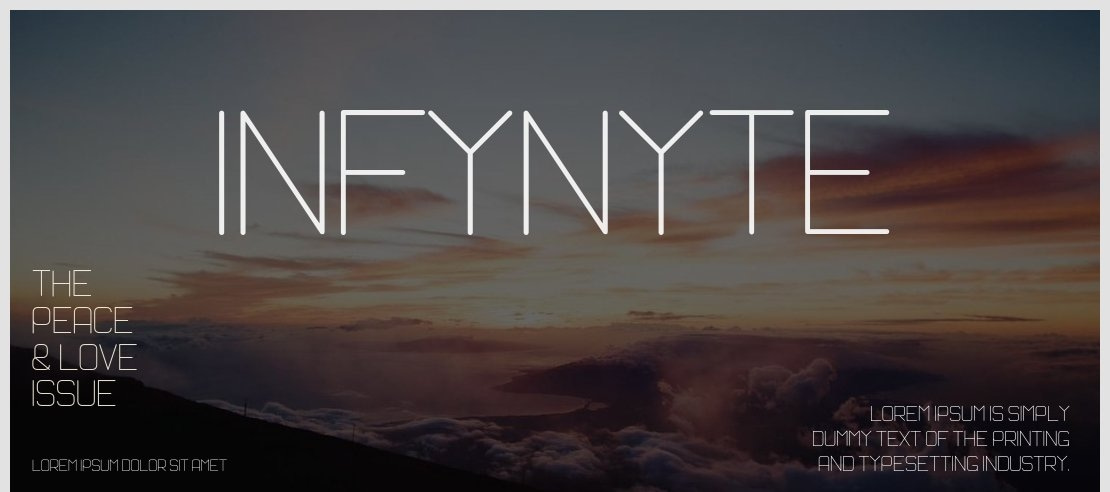 Infynyte Font