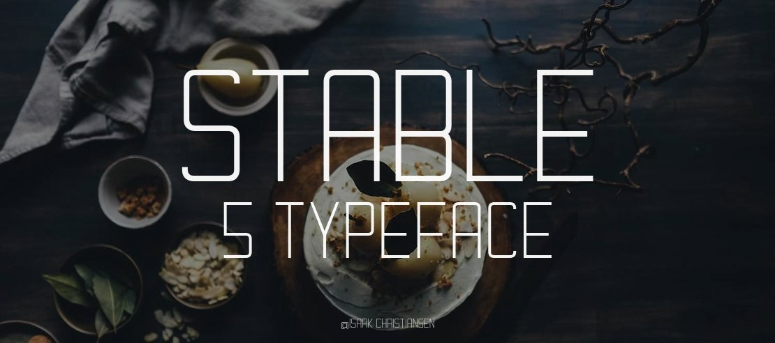 Stable 5 Font Family