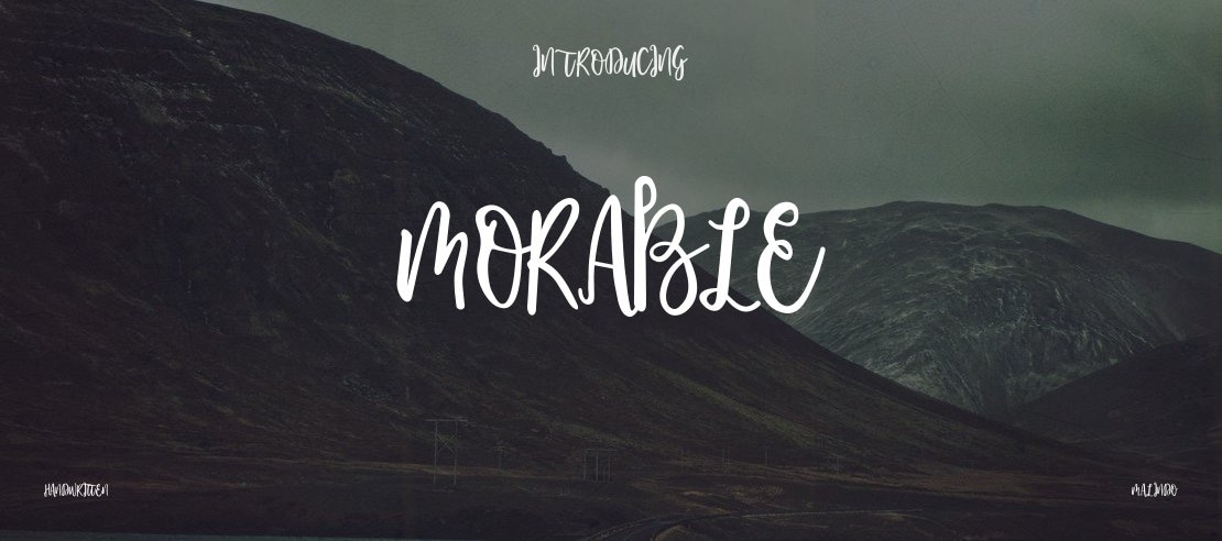 Morable Font