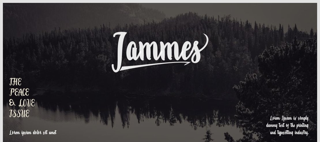 Jammes Font