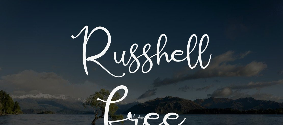 Russhell Free Font